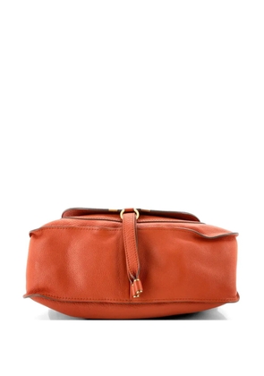 Chloé Pre-Owned Marcie Leather Medium satchel - Orange