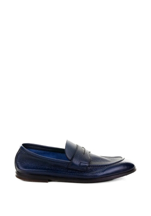 Neil Barrett penny leather loafers - Blue