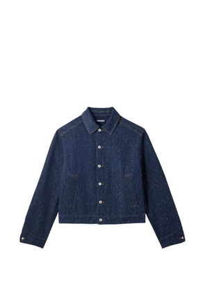 Jacquemus welt-pocket denim jacket - Blue