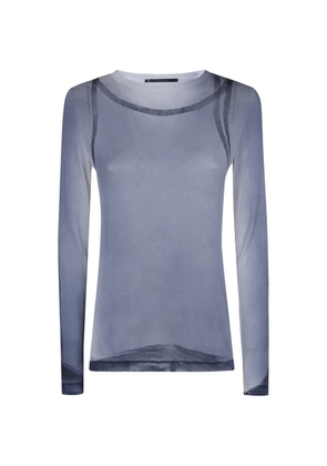 PierAntonioGaspari long-sleeves top - Blue