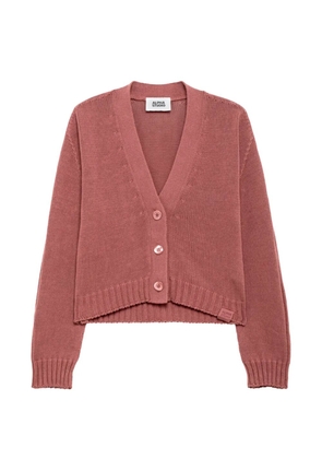 ALPHA STUDIO v-neck button cardigan - Pink