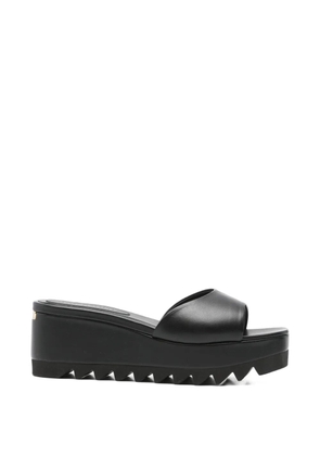 Stella McCartney square-toe sandals - Black