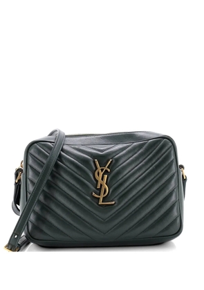 Saint Laurent Pre-Owned Lou Camera Bag Matelasse Chevron Leather Small crossbody bag - Green