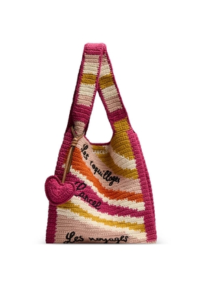 Lancel Summer Mania tote bag - Pink