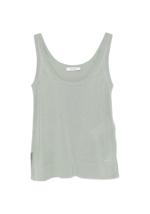 Max Mara scoop-neck tank top - Green