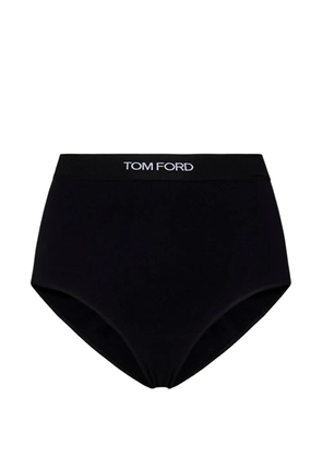TOM FORD elasticated-waistband logo briefs - Black
