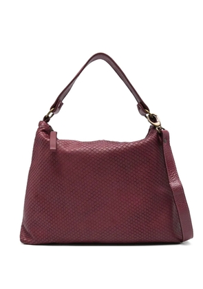 SOMMET textured tote bag - Purple