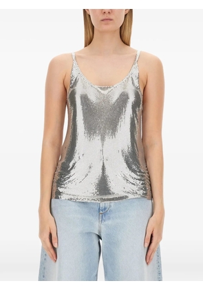 Rabanne mesh wire top - Silver