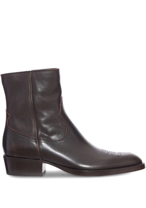 Buttero Santomato leather boots - Brown
