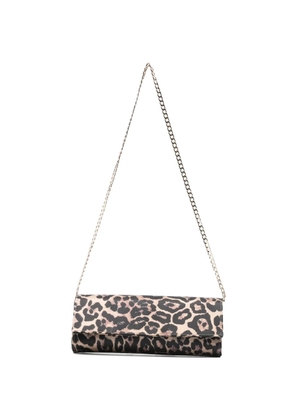 Castagna animal-print chain-strap shoulder bag - Neutrals