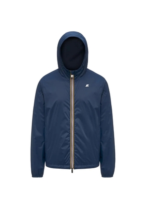 K-Way zip-up hooded jacket - Blue
