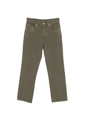 Brunello Cucinelli five-pocket jeans - Green