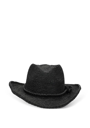 IBELIV Rodeo raffia hat - Black