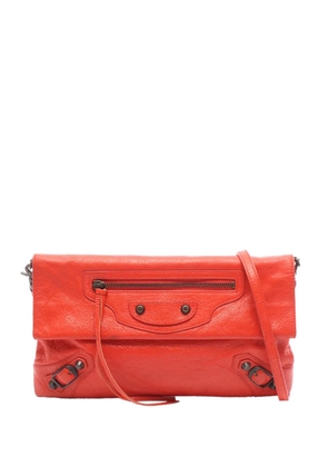 Balenciaga Pre-Owned 2010-2026 Motocross Classic Envelope crossbody bag - Red