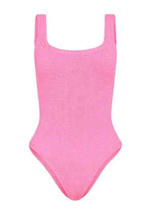 Hunza G square-neck swimsuit - Pink