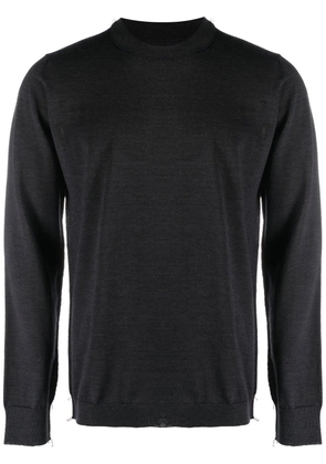 Maison Margiela Work-In-Progress wool-blend jumper - Blue