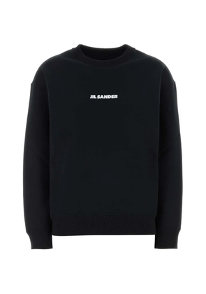 Jil Sander cotton sweatshirt - Black