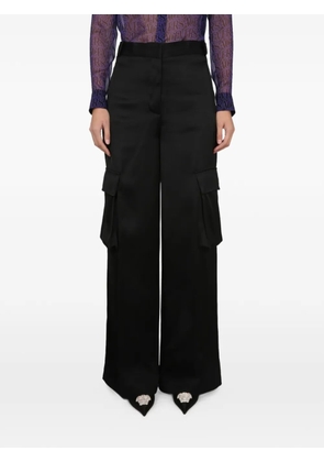 Versace cargo duchesse trousers - Black