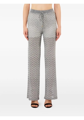 LIU JO drawstring trousers - Silver