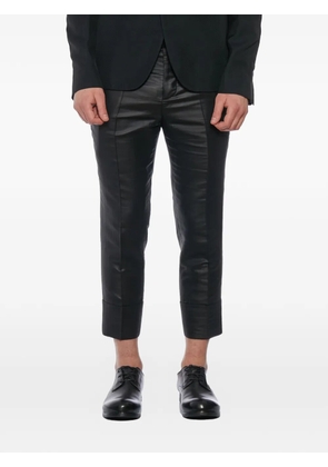 SAPIO gabardine trousers - Black
