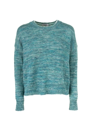 Base Milano crew-neck sweater - Blue