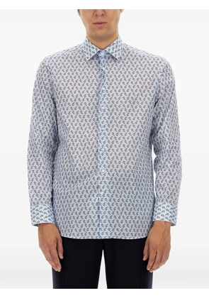 ETRO Rome paisley-print shirt - Blue