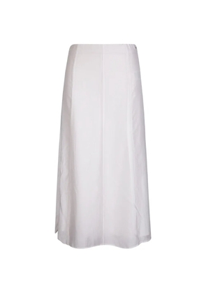 Calvin Klein panelled maxi skirt - White