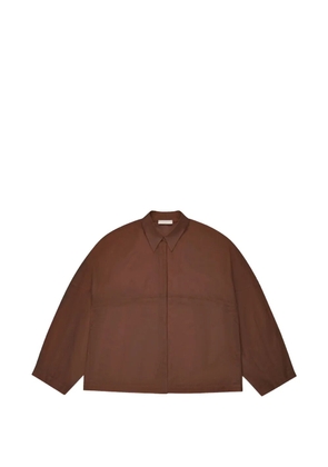 Glanshirt muslin shirt - Brown