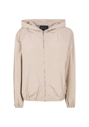 Fabiana Filippi hooded jacket - Neutrals