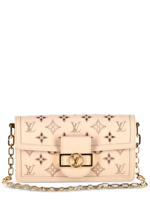 Louis Vuitton Pre-Owned Dauphine cut-out leather handbag - Neutrals