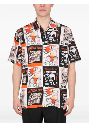 Endless Joy Tarot graphic shirt - White