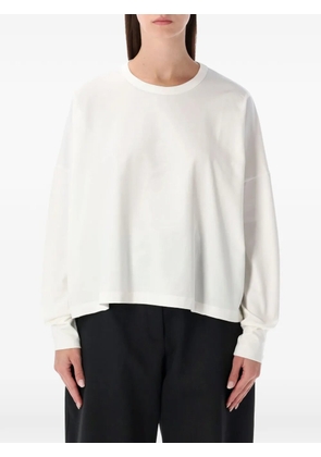 Studio Nicholson long sleeve cotton T-shirt - White