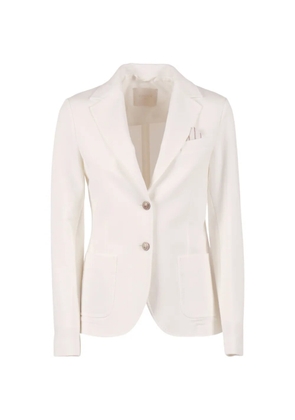 Circolo 1901 single-breasted blazer - White
