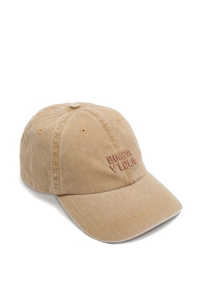 Bimba y Lola logo-detail cap - Neutrals