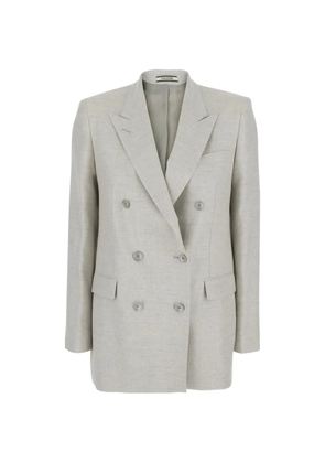 Tagliatore double-breasted blazer - Grey