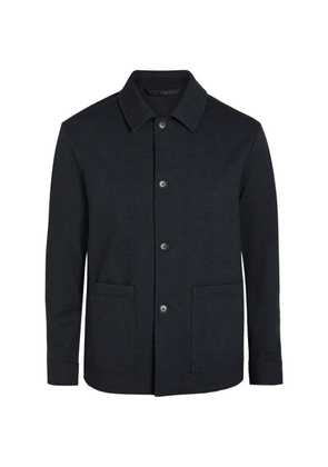 BOSS button pocket shirt - Blue