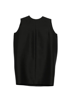Balenciaga sleeveless mini dress - Black