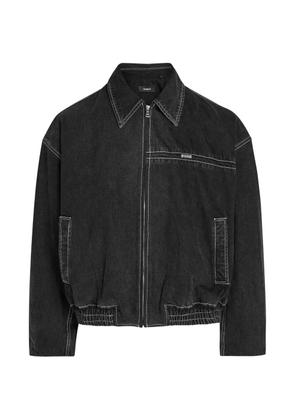 Nahmias zip-fastening pocket jacket - Black