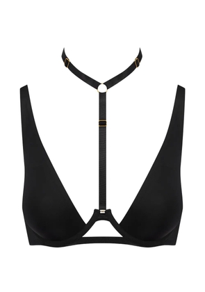 Maison Close choker bra - Black