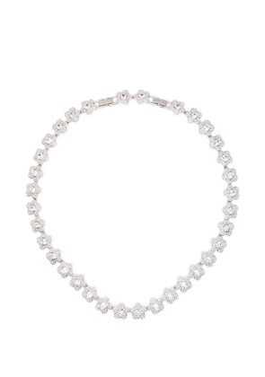 Swarovski x Ariana Grande Capsule flower necklace - Silver