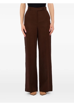 LIU JO high-waisted trousers - Brown
