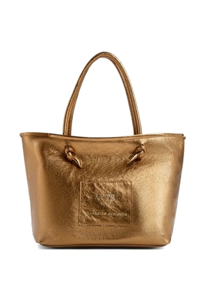 V°73 knot-detail tote bag - Gold