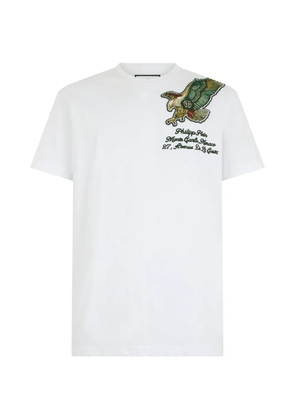 Philipp Plein embroidered-patch T-shirt - White