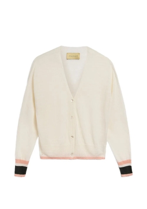 MOMONÌ dropped-shoulder cardigan - Neutrals