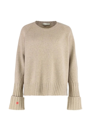 Tory Burch crew-neck sweater - Neutrals