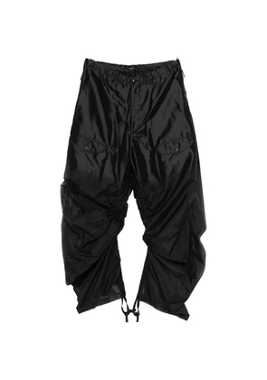 Taakk cargo drawstring trousers - Black
