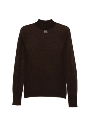Alysi ribbed sweater - Brown