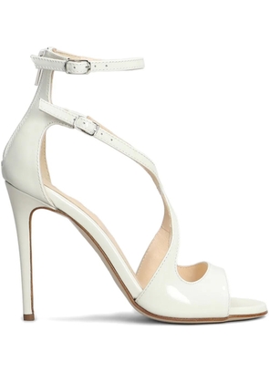 Anna F. leather sandals - White