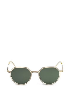 Kaleos metal frame sunglasses - Gold