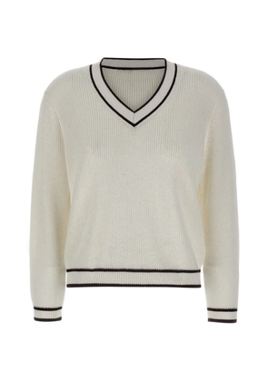 Kangra V-neck sweater - Neutrals